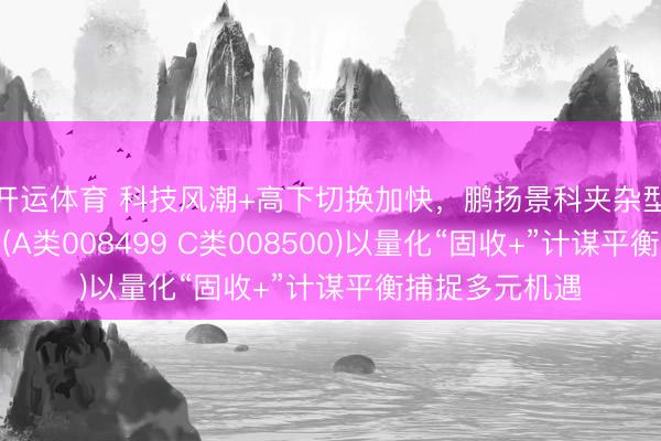 开运体育 科技风潮+高下切换加快，鹏扬景科夹杂型证券投资基金(A类008499 C类008500)以量化“固收+”计谋平衡捕捉多元机遇